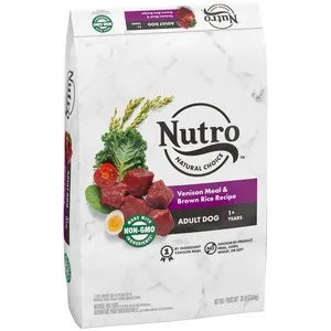 30 Lb Nutro Adult Venison Meal & Rice - Treat